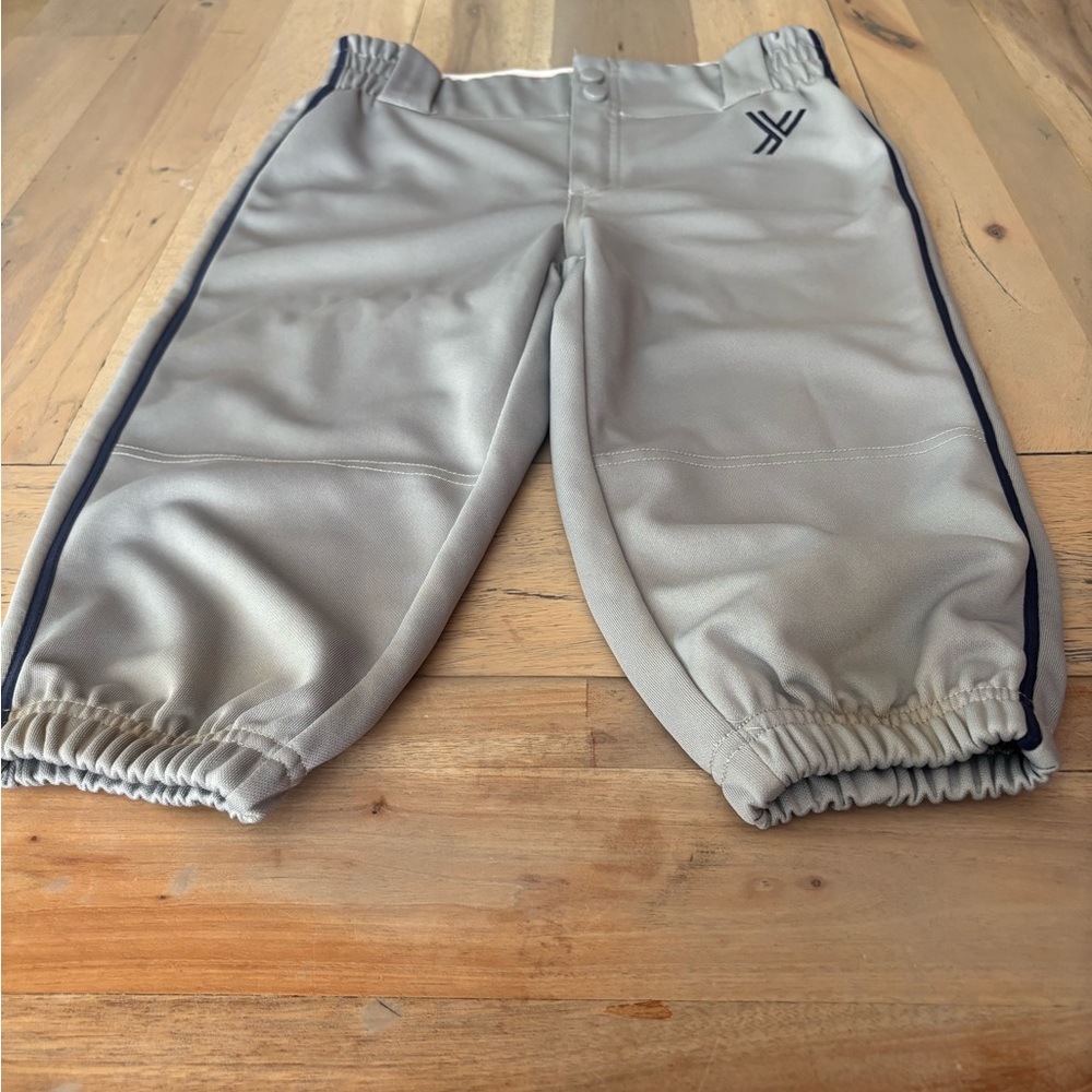 Gray Youper medium baseball pants